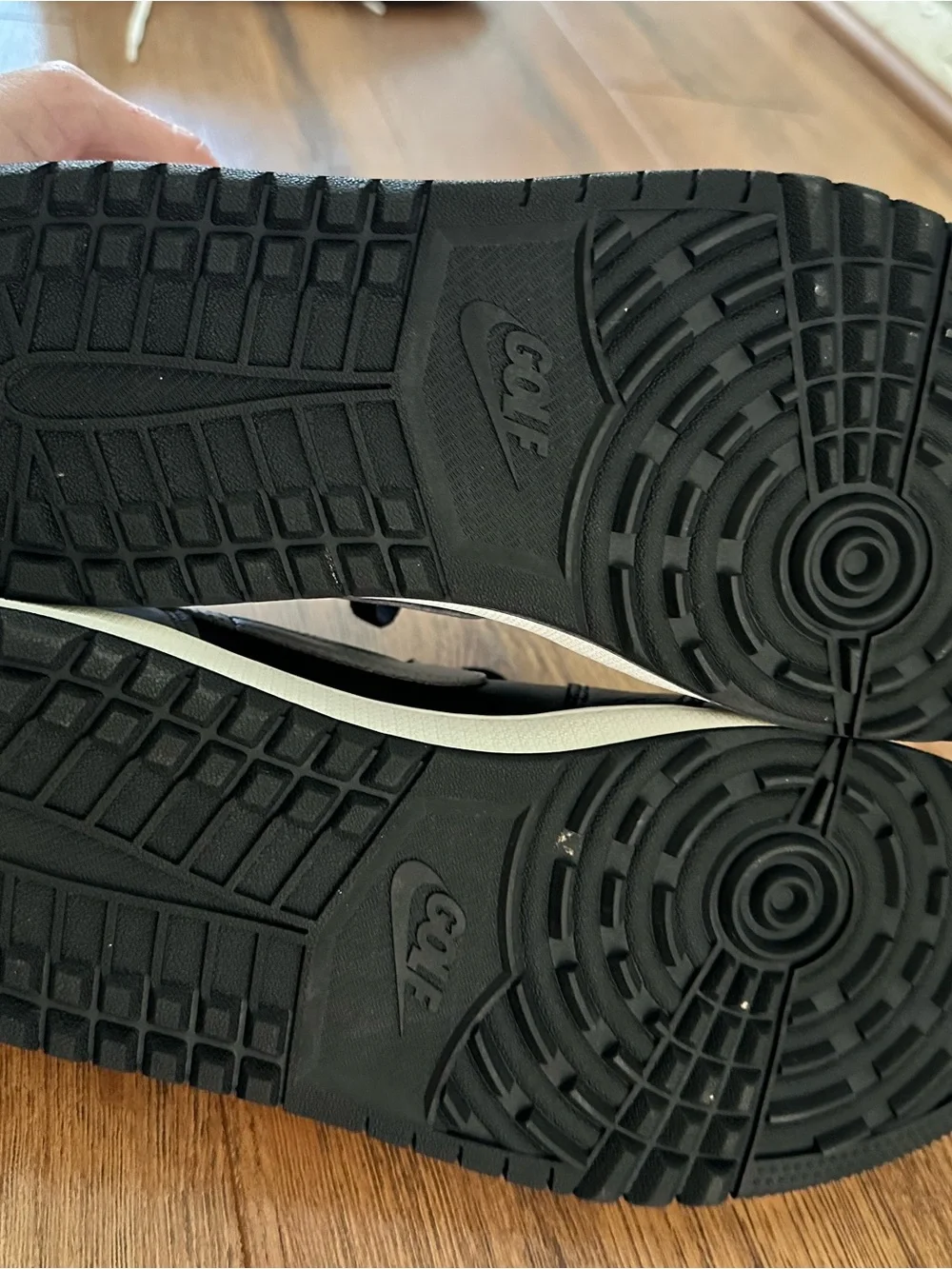 Nike Men’s Golf Sneakers - Black & Gray
